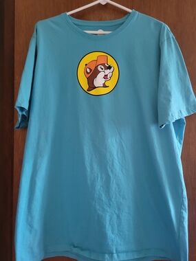 Buc-ees Turqoise Short-Sleeve Graphic Tee